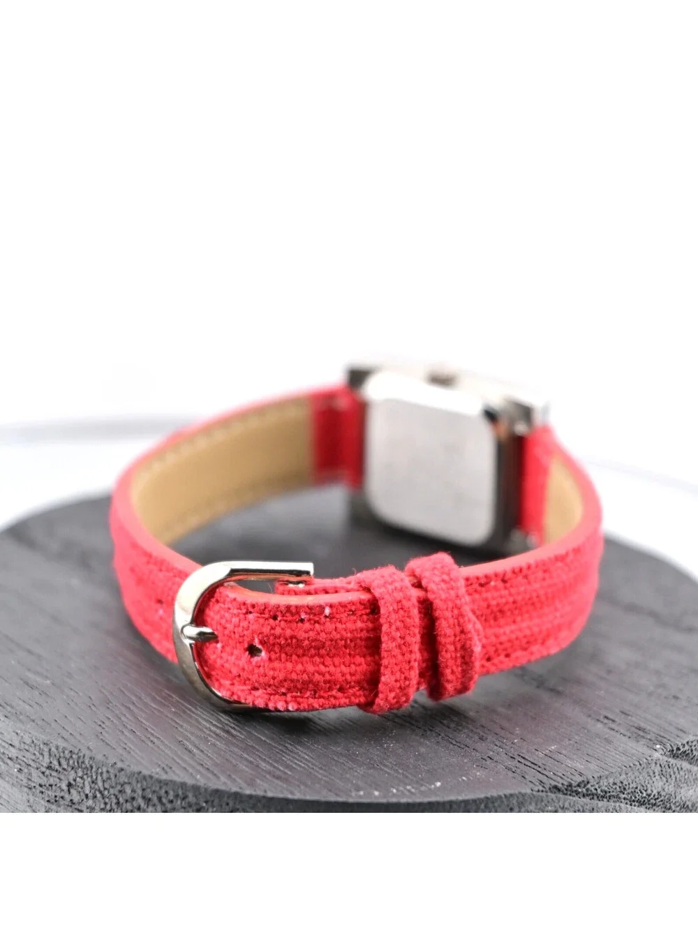 Vintage Gruen American Flag Square Dial Ladies Watch WORKING